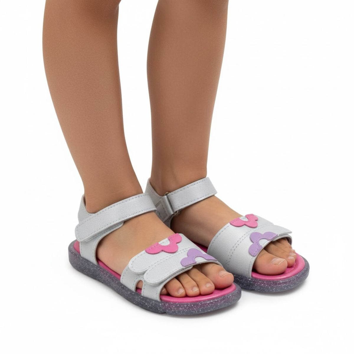 Sandália Pampili Infantil Menina 697057000 Branca Branco 2