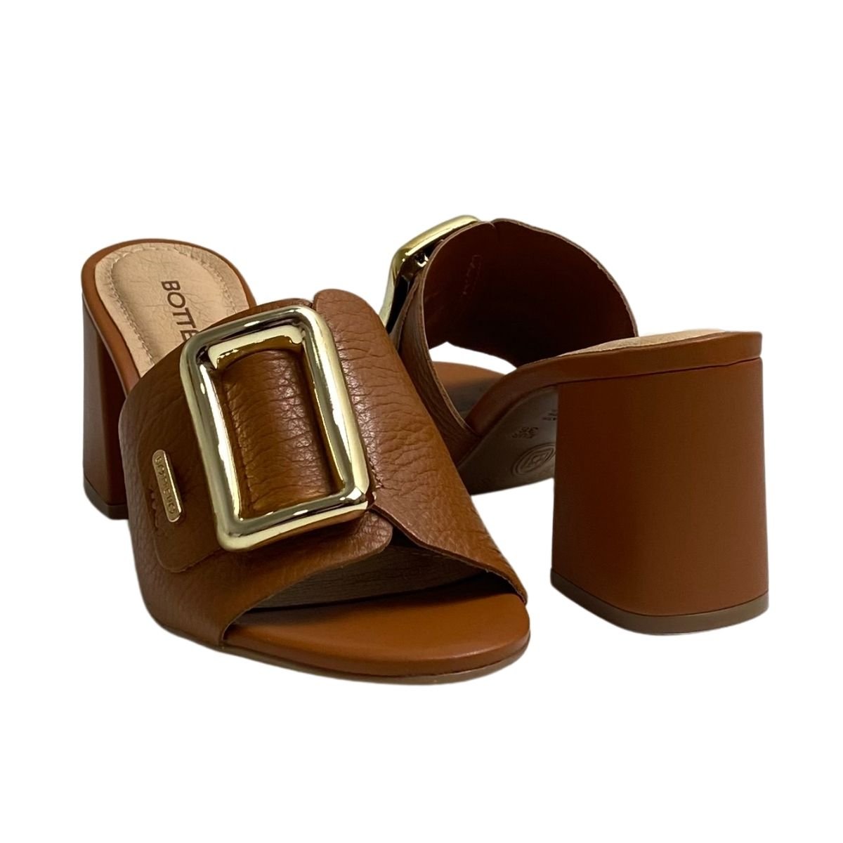 Tamanco Bottero Feminino 372005 Marrom Marrom 5