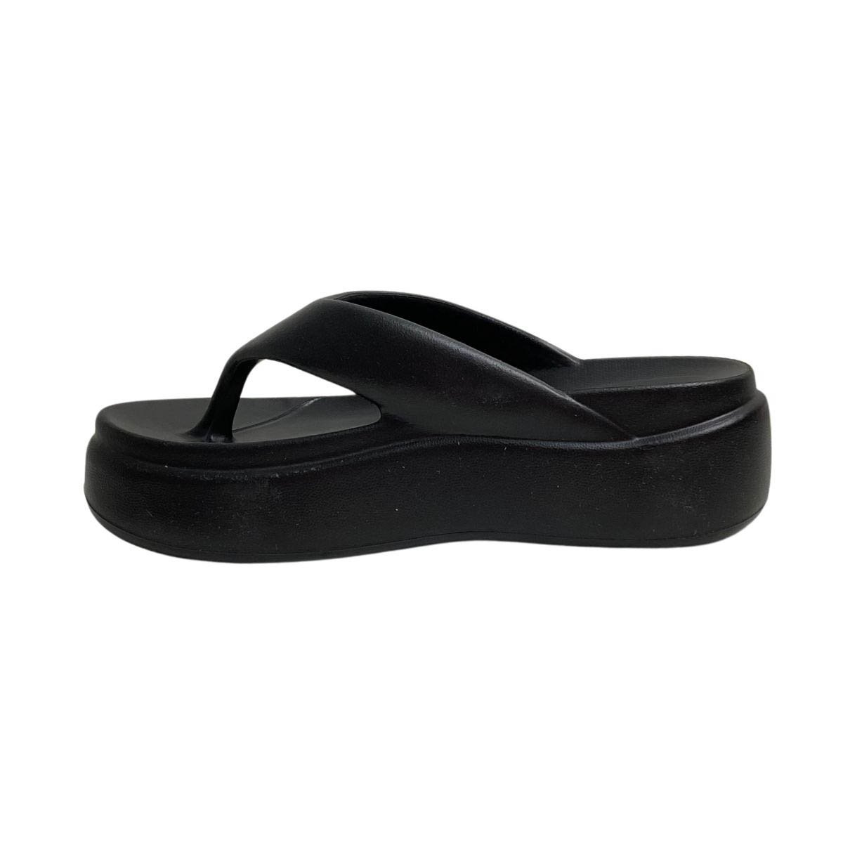 Chinelo Piccadilly Feminino C246003 Preto Preto 3