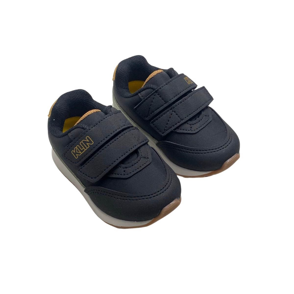 Tênis Klin Infantil Menino 453123000 Preto Preto 4