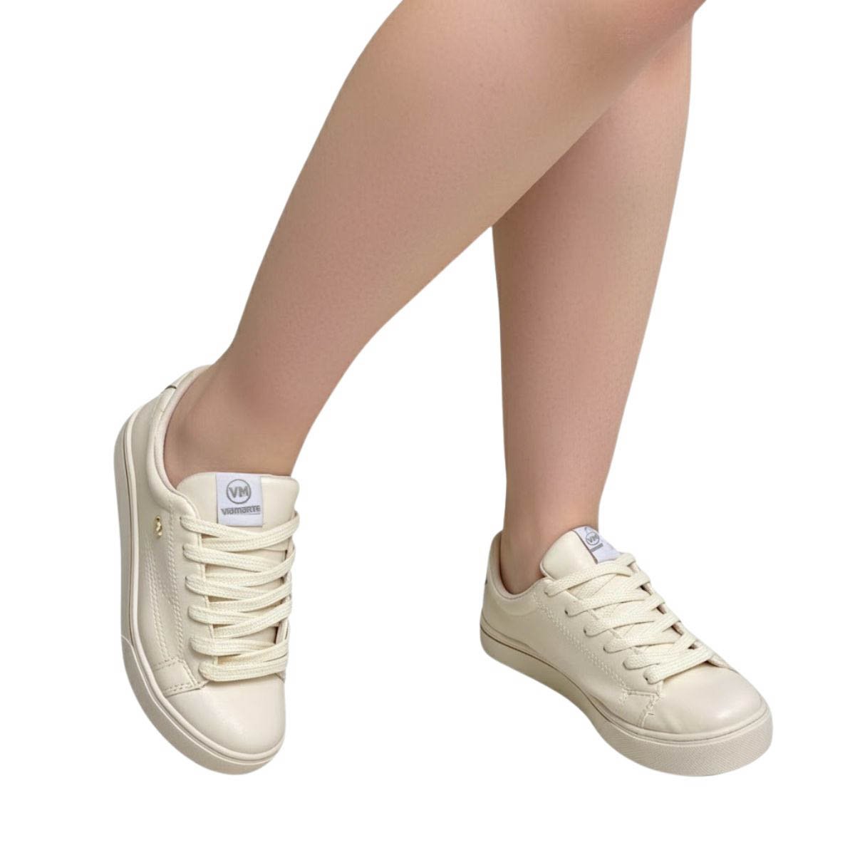 Tênis Via Marte Feminino 016008 Marfim Branco 2