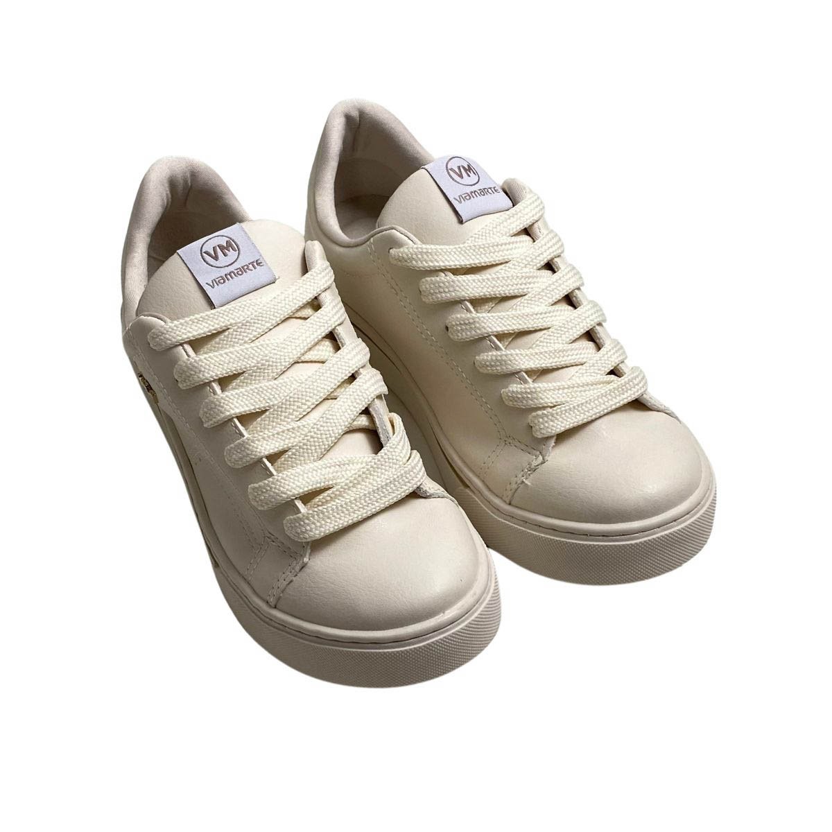 Tênis Via Marte Feminino 016008 Marfim Branco 4