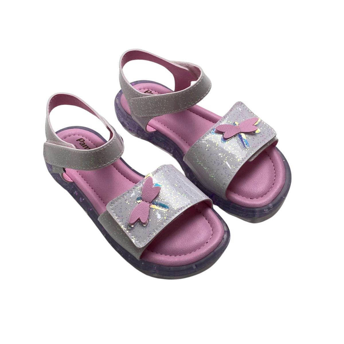 Sandália Pampili Infantil Menina 697056000 Branca Branco 5