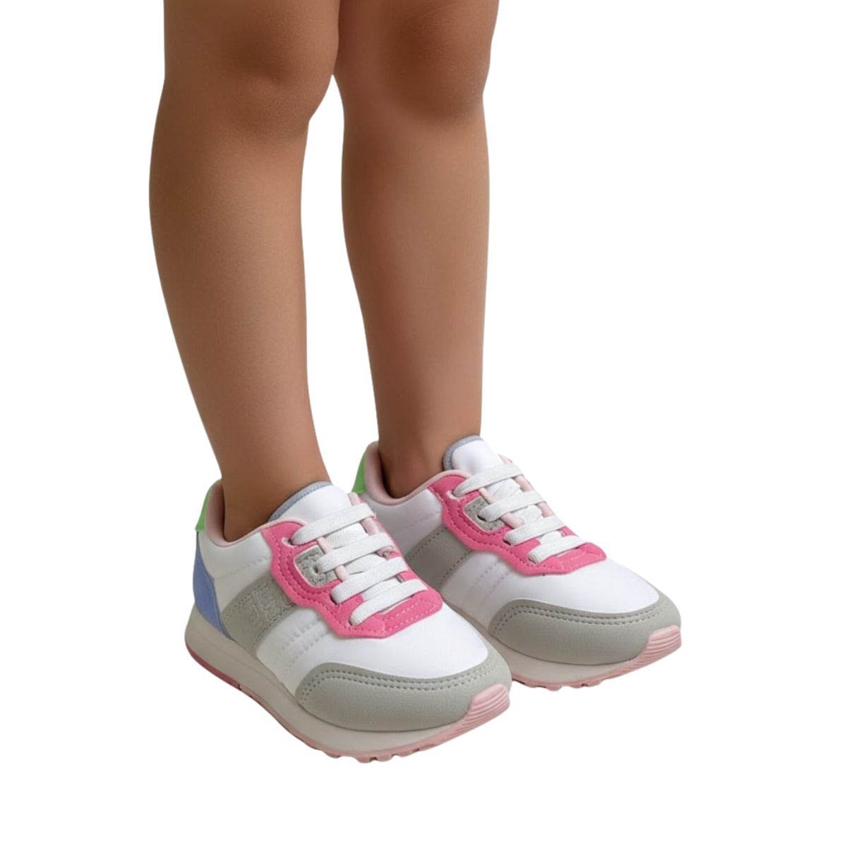 Tênis Klin Infanti Menina 216131000 Branco Branco 2