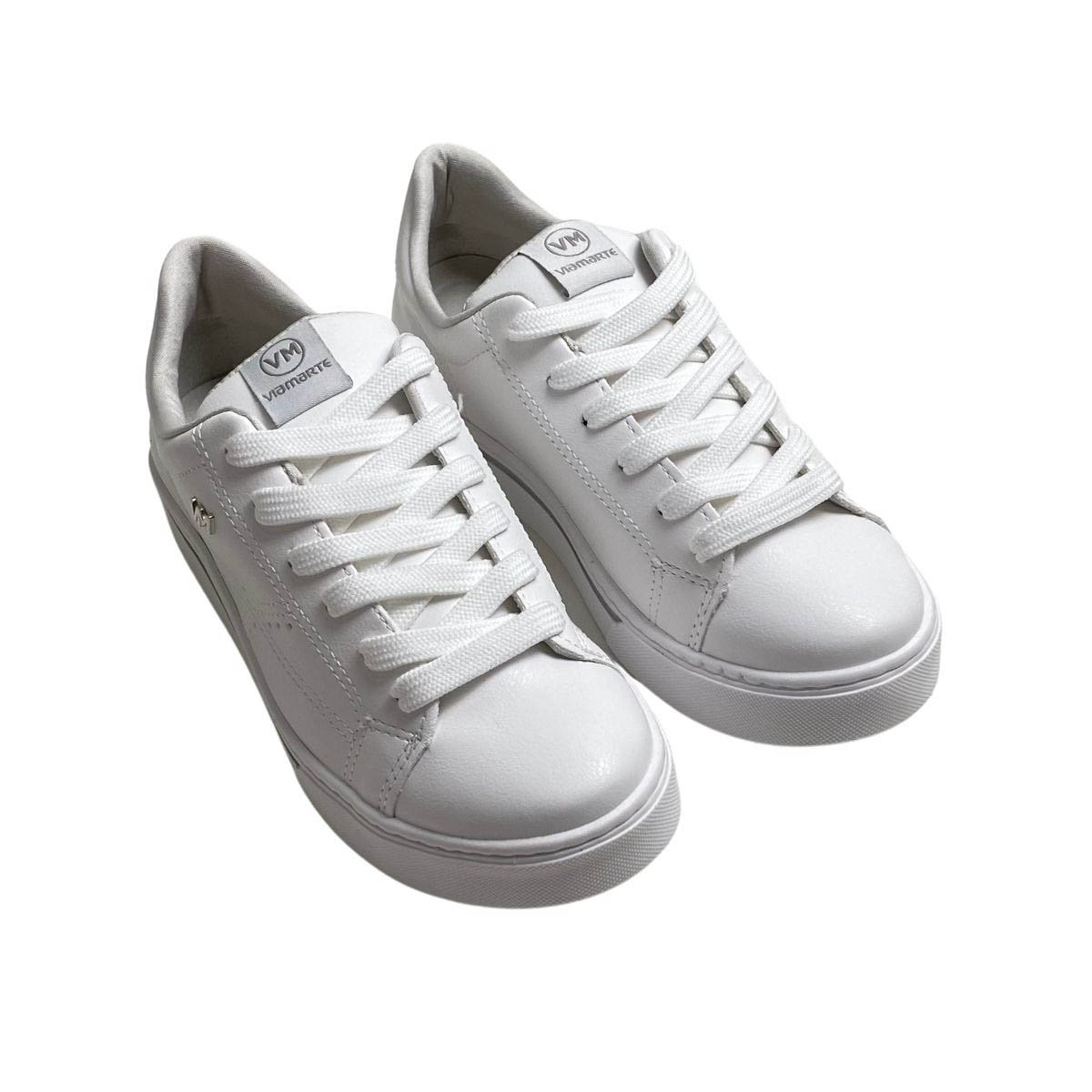 Tênis Via Marte Feminino 016008 Branco Branco 4