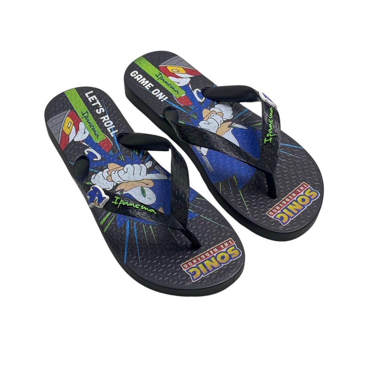 Chinelo Ipanema Infantil Menino 27412 Preto Preto 4