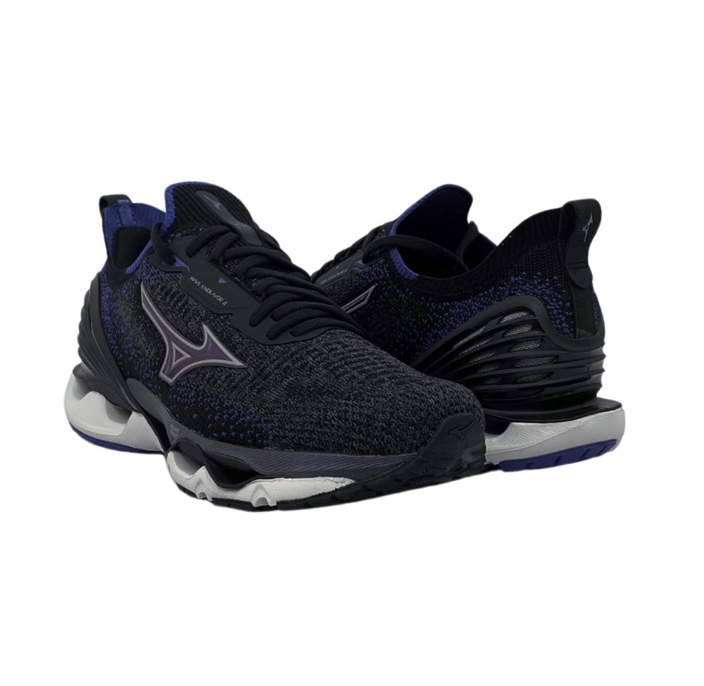 MIZUNO TENIS MASC ENDEAVOR Preto/Azul 4