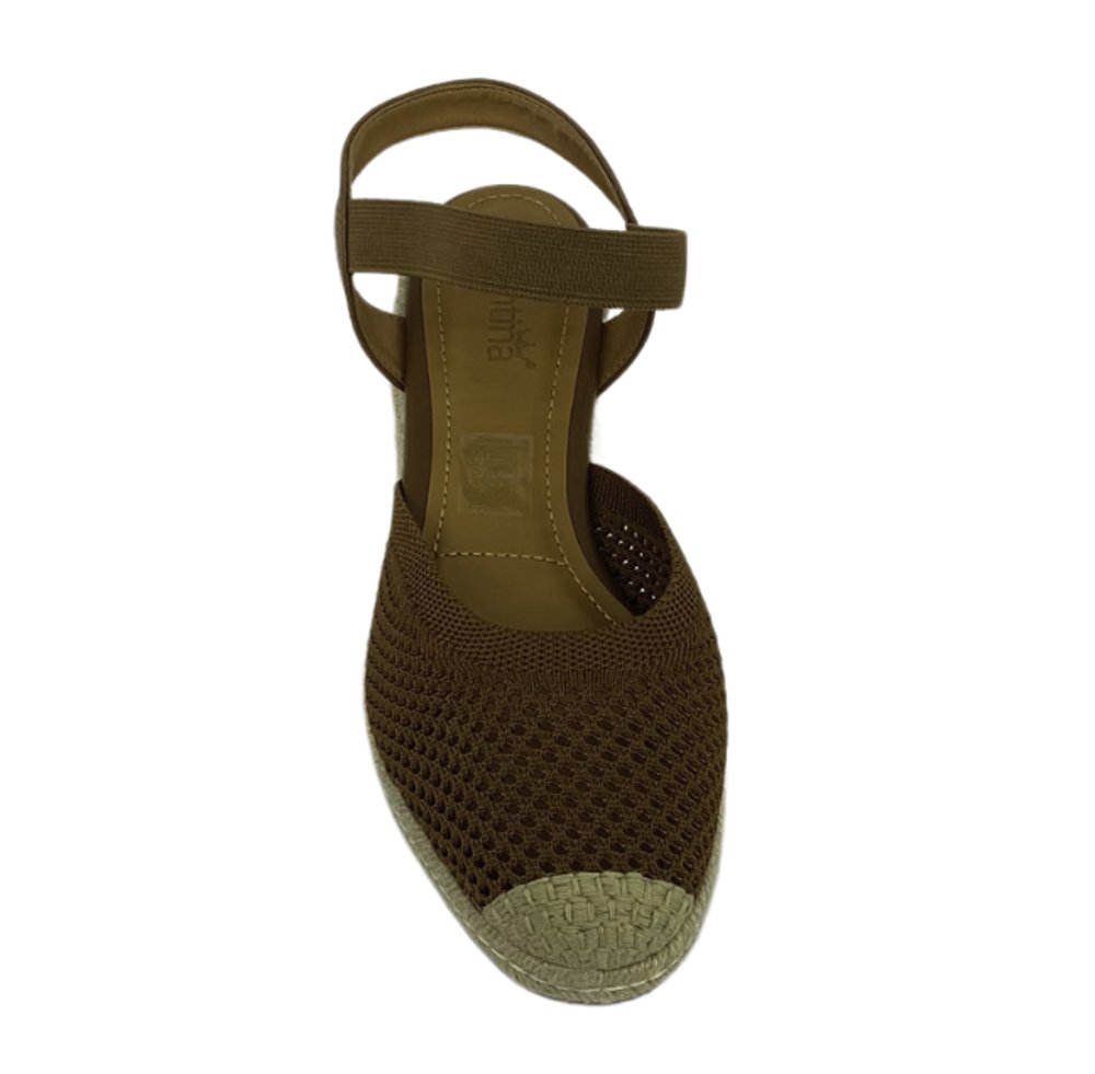 VALENTINA SANDALIA FEM Marrom 3