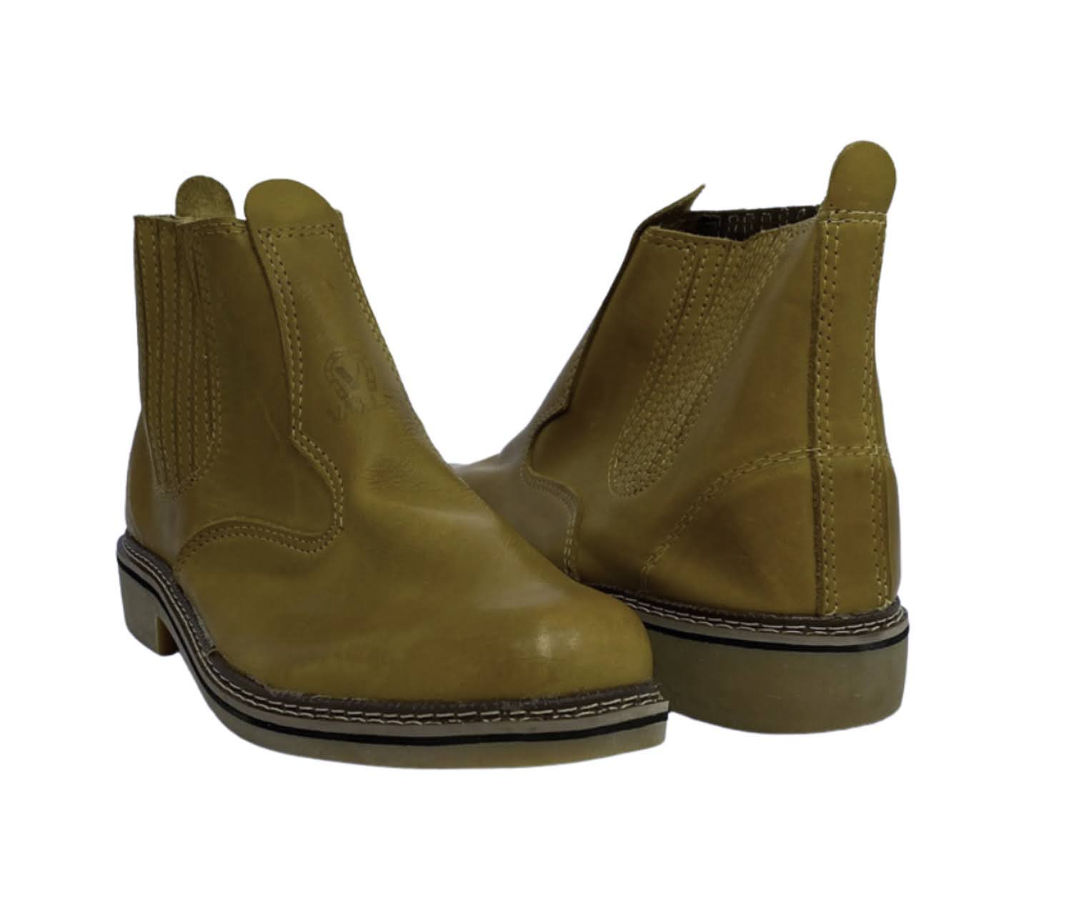 VALLE BOTINA COURO MASC Palha 4