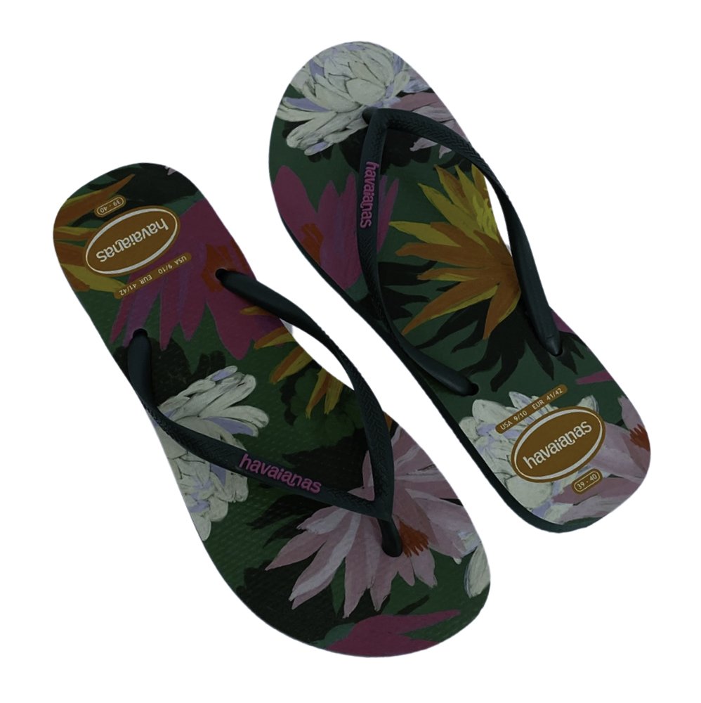HAVAIANAS CHIN FEM SLIM SUMMER Verde 4