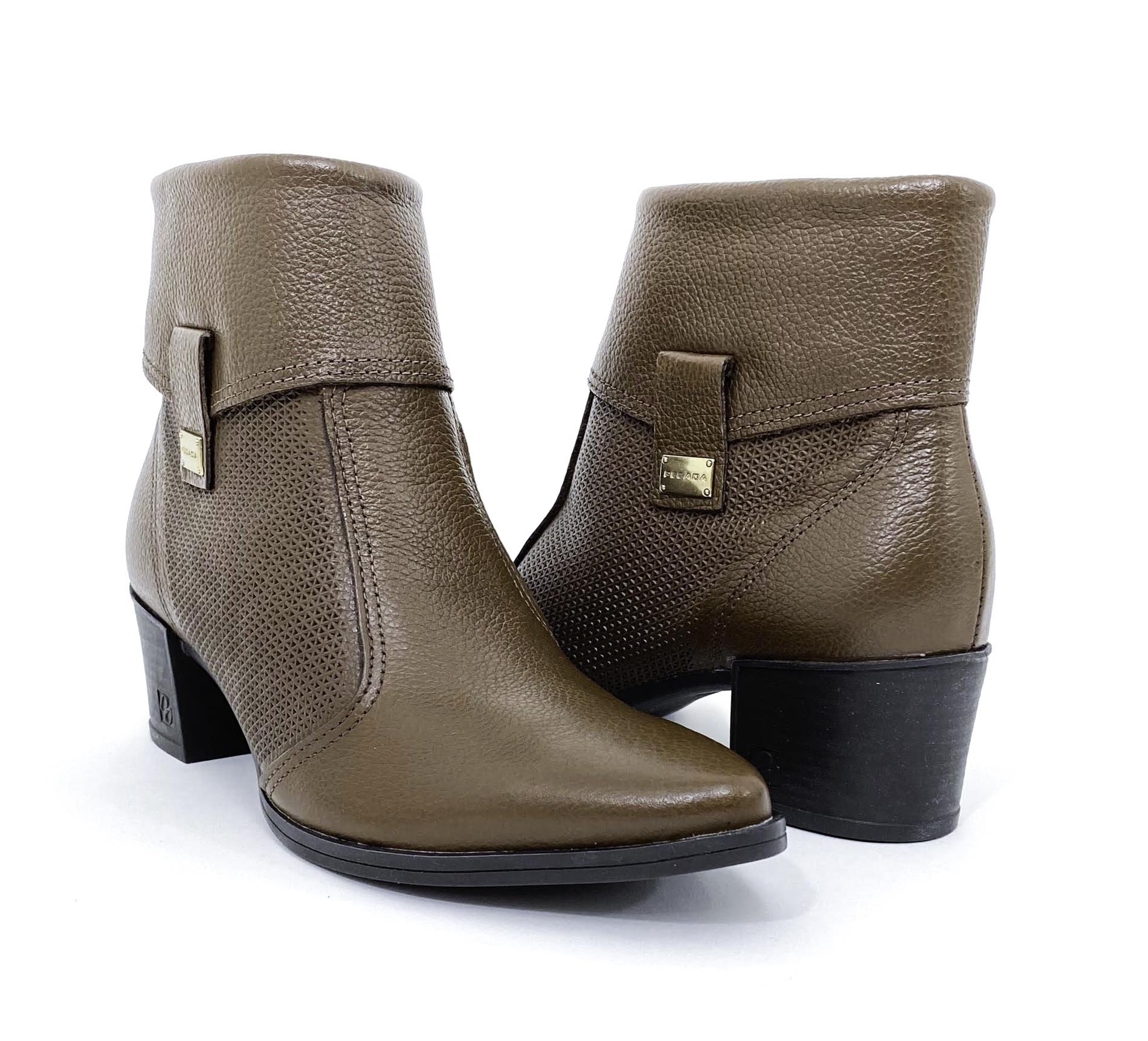 PEGADA BOTA FEM Marrom 4