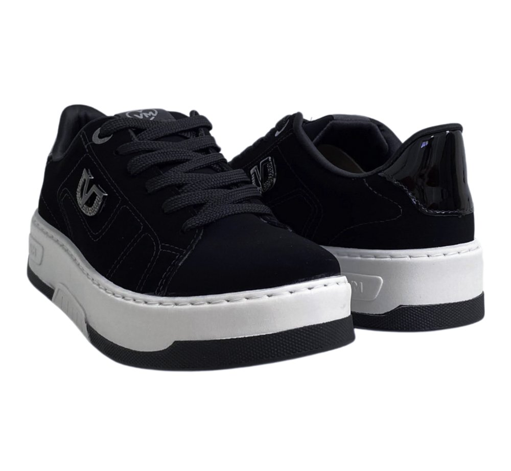 VIA MARTE TENIS FEM Preto 4