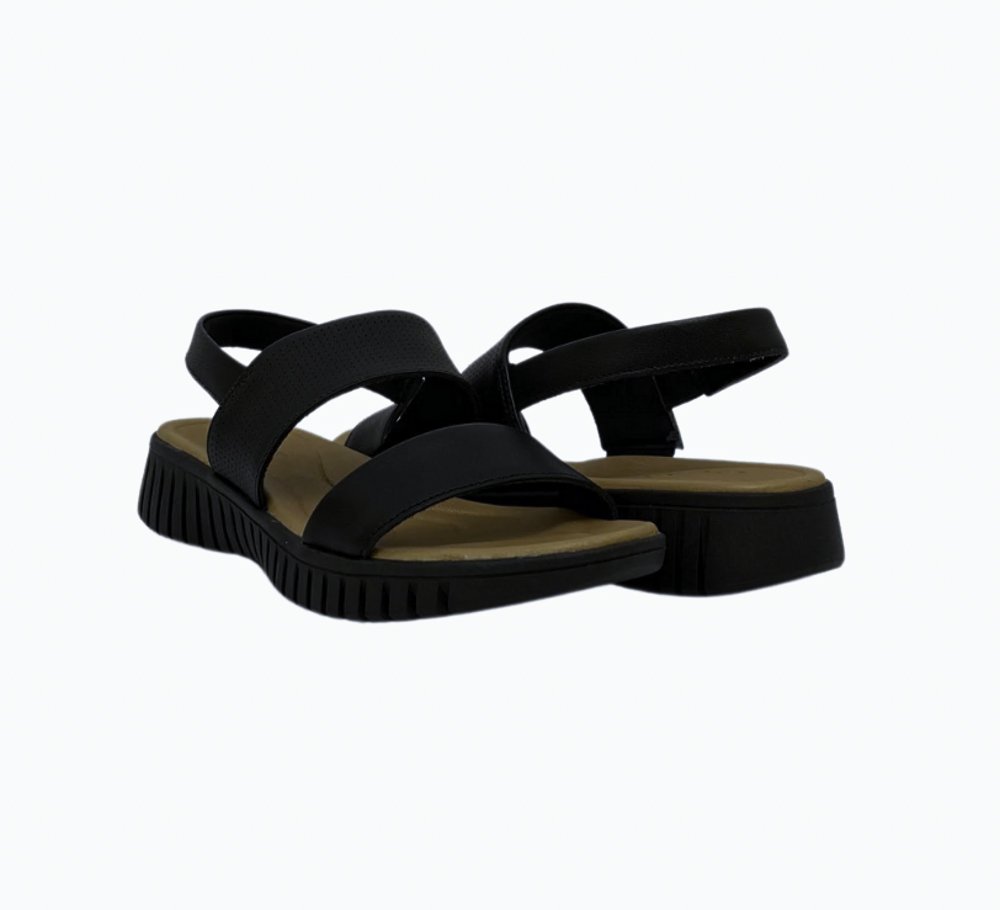 USAFLEX SANDALIA FEM Preto 4