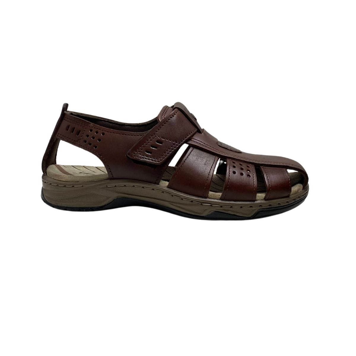 Sandália Pegada Masculina 132255 Marrom