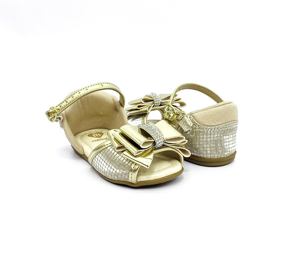 MOLEKINHA SANDALIA INF FEM Dourado 4