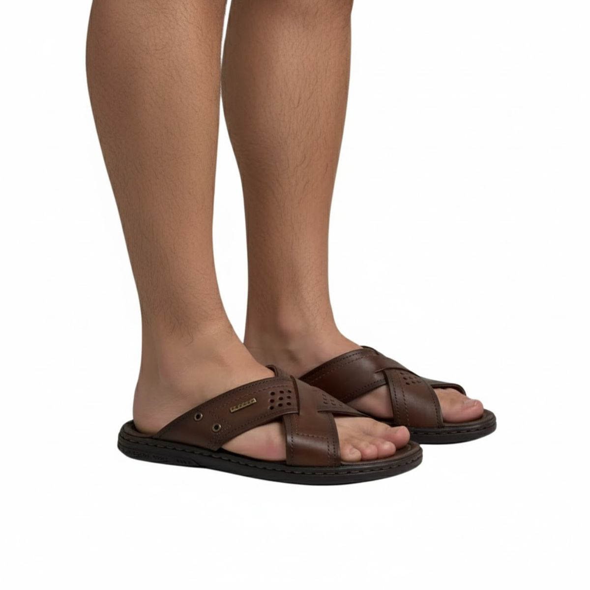 Chinelo Pegada Masculino 131222 Marrom Marrom 2