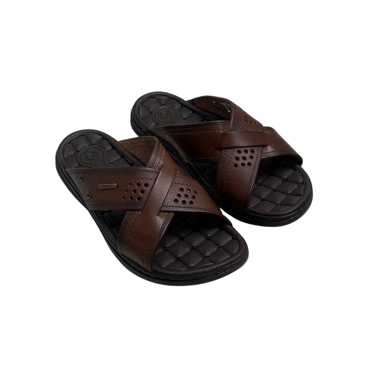 Chinelo Pegada Masculino 131222 Marrom Marrom 4