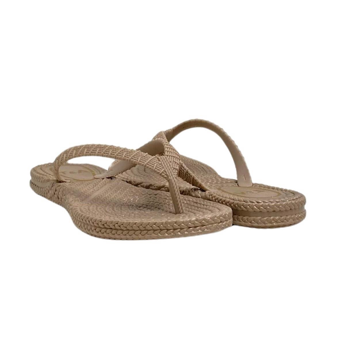 Chinelo Terra e Agua Feminino 240710 Bege Bege 5