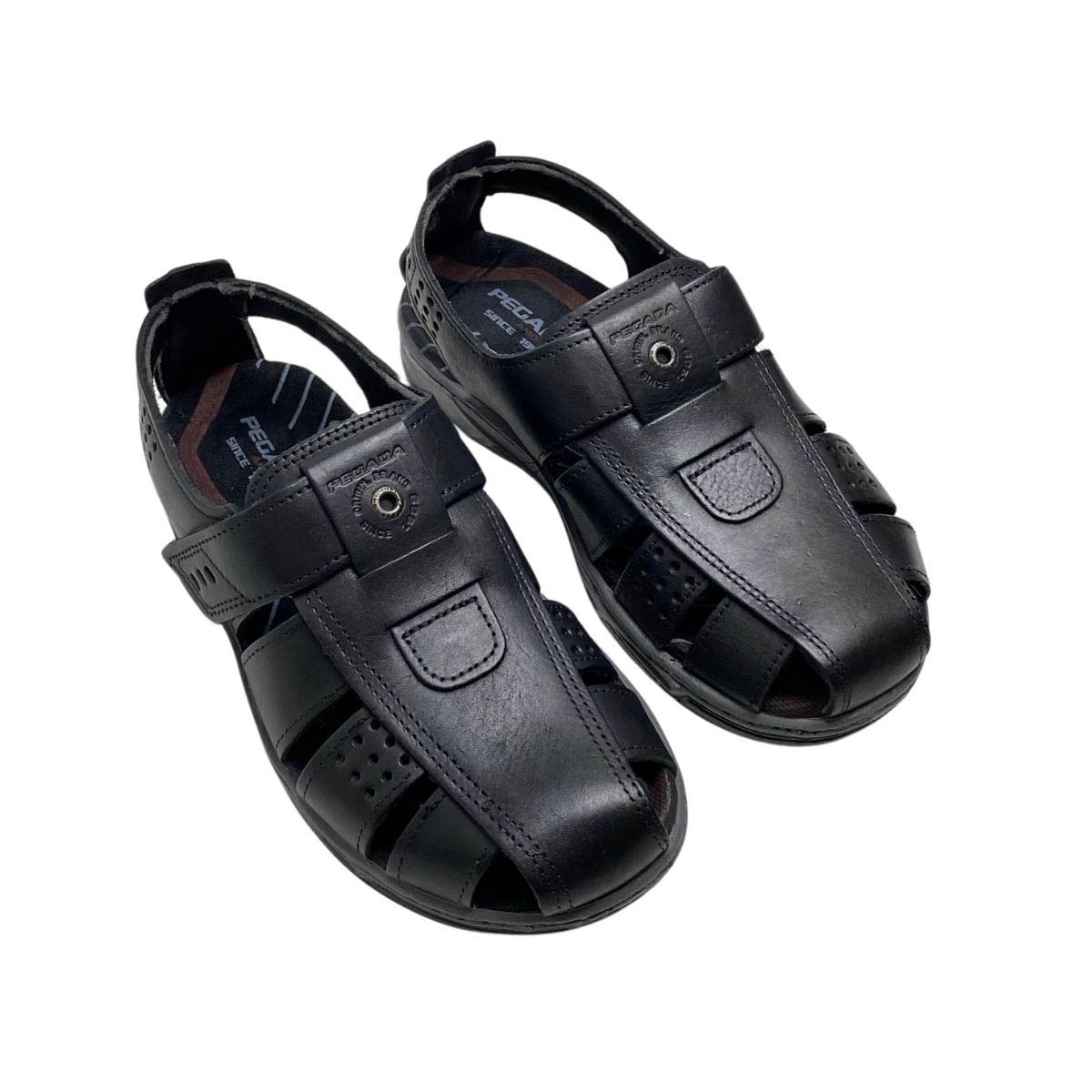 Sandália Pegada Masculina 132255 Preto Preto 4