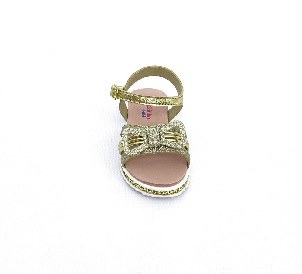 MOLEKINHA SANDALIA INF FEM Dourado 4