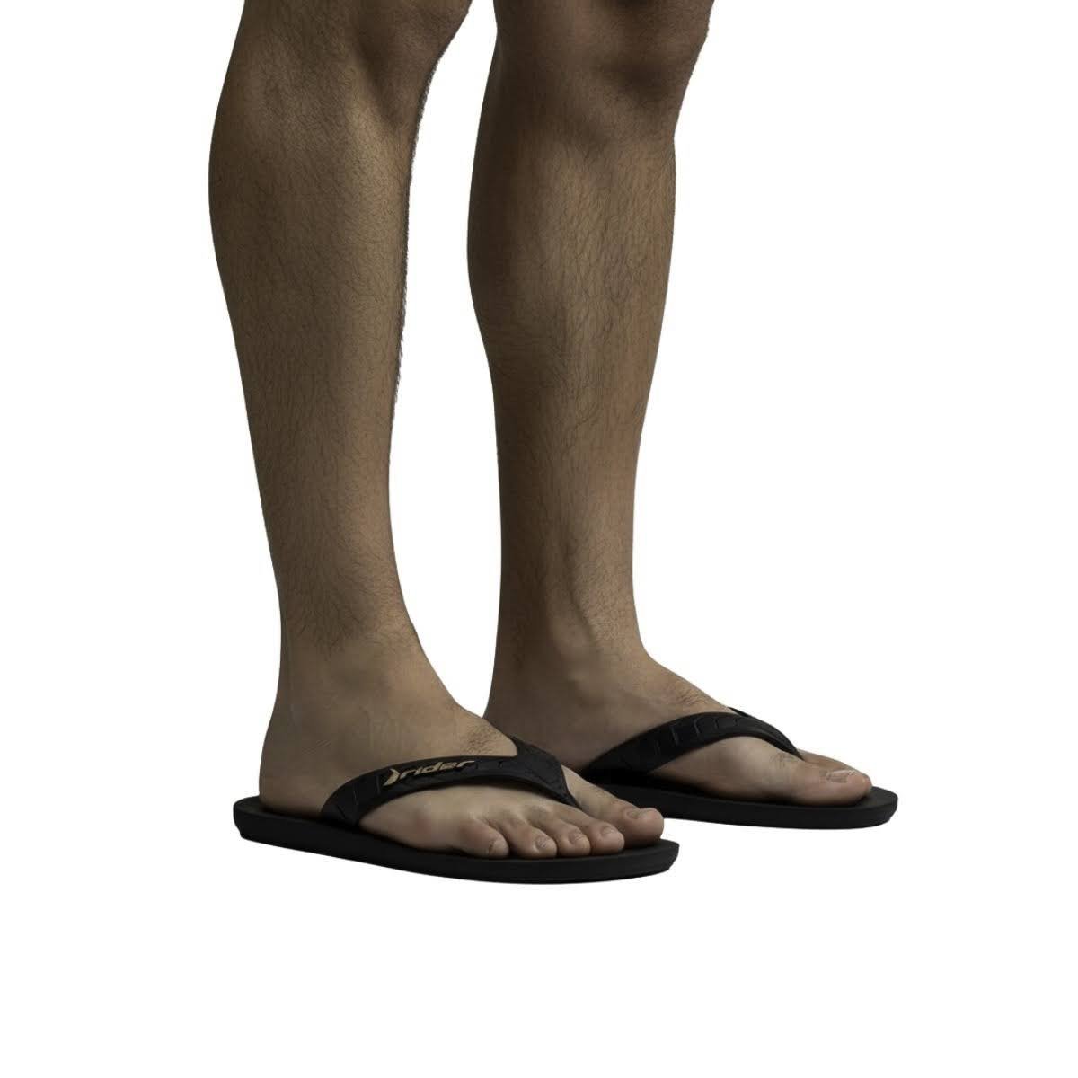 Chinelo Rider Masculino 12430 Preto Preto 2