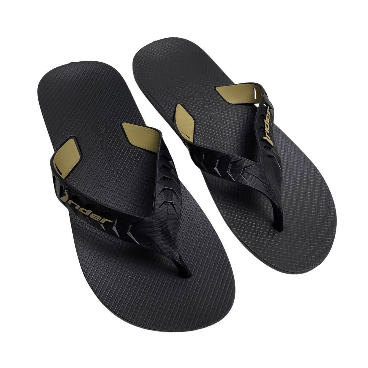 Chinelo Rider Masculino 12430 Preto Preto 4