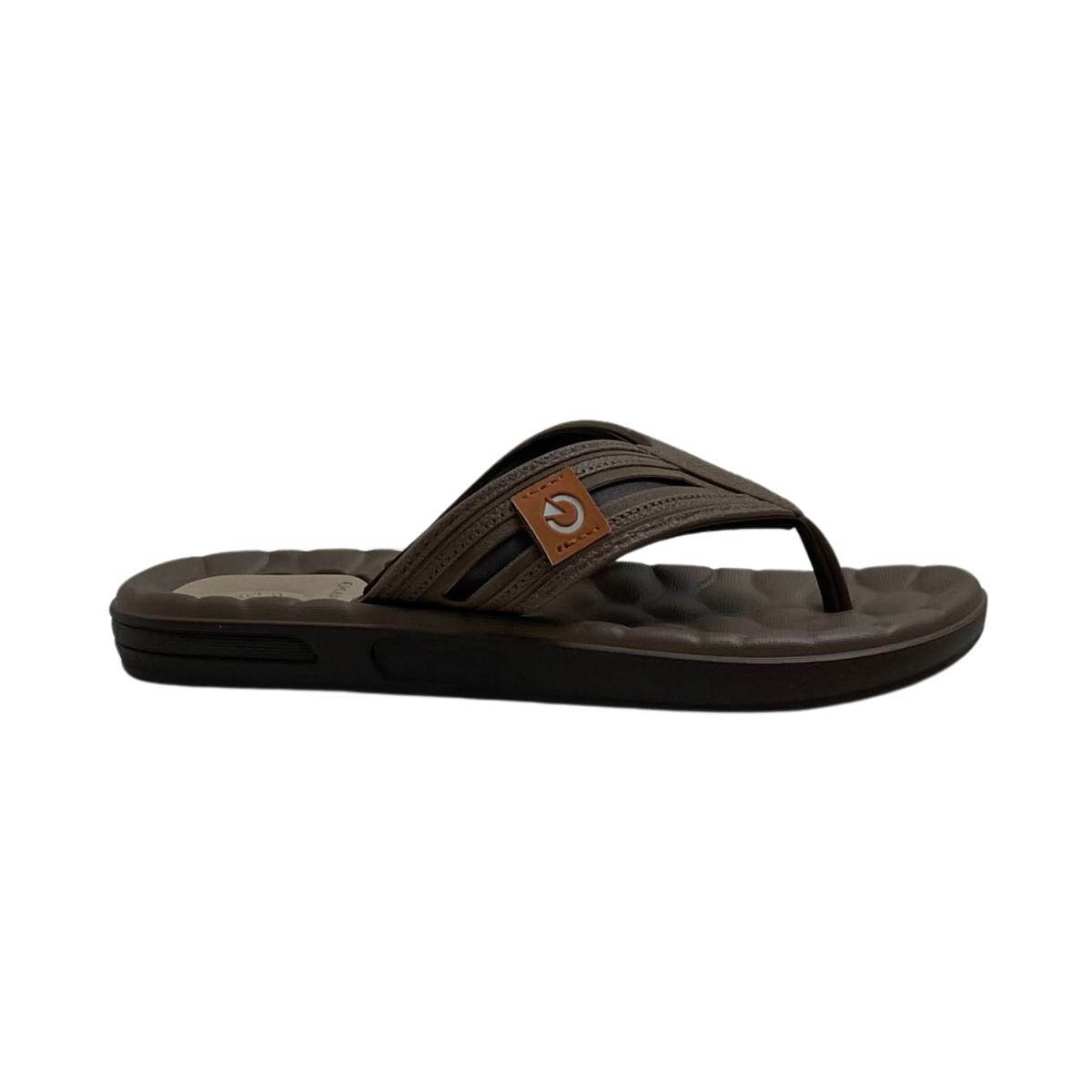 Chinelo Cartago Masculino 12530 Marrom