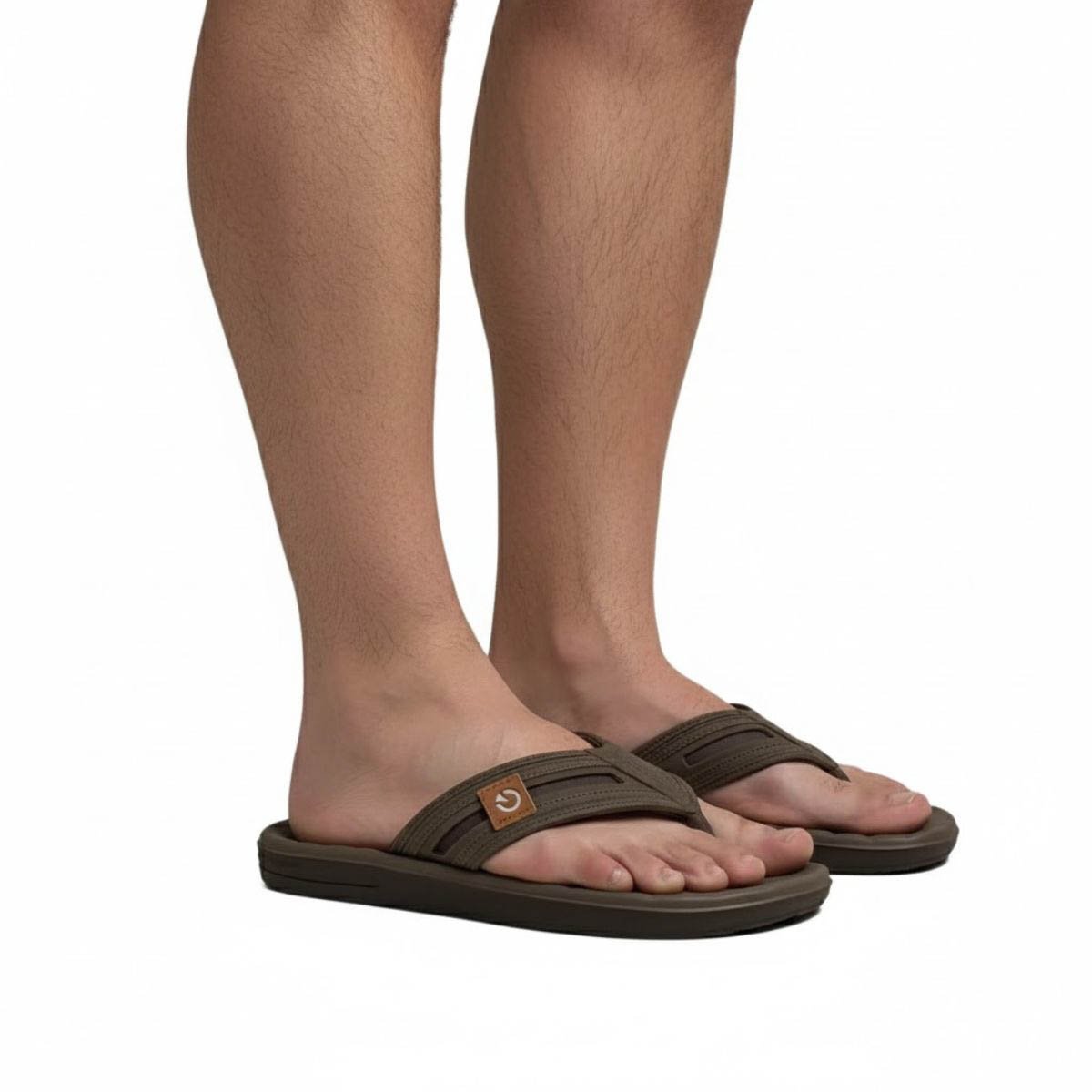 Chinelo Cartago Masculino 12530 Marrom Marrom 2