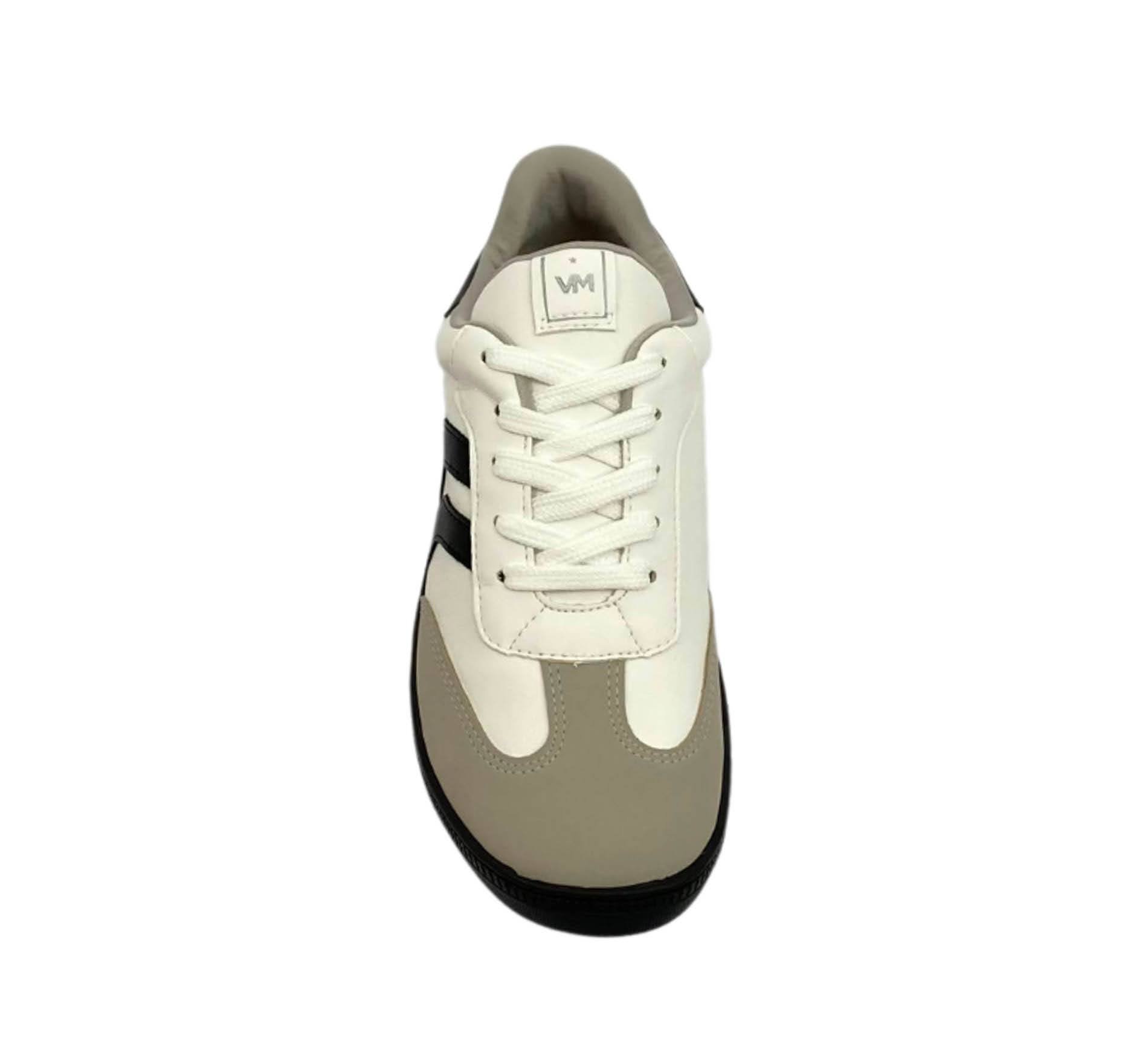 VIA MARTE TENIS FEM Branco/Preto 3