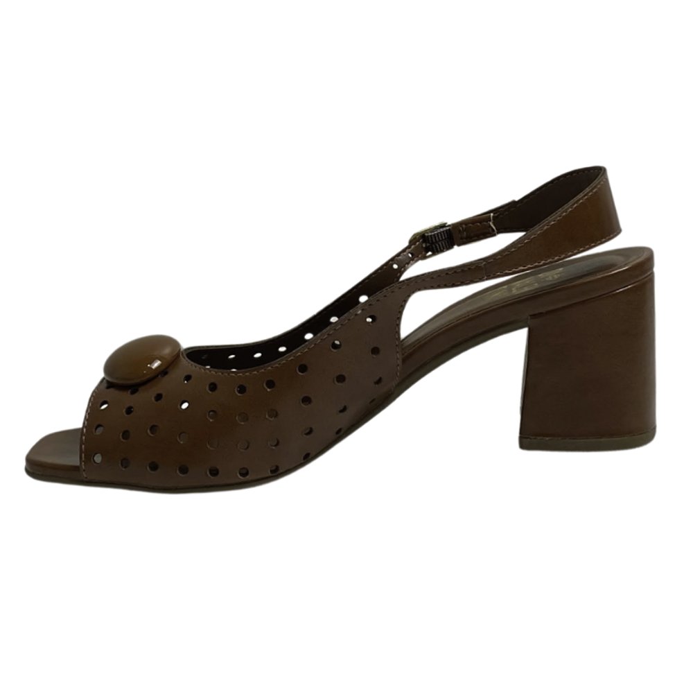 DI VALENTINI SANDALIA FEM Caramelo 2