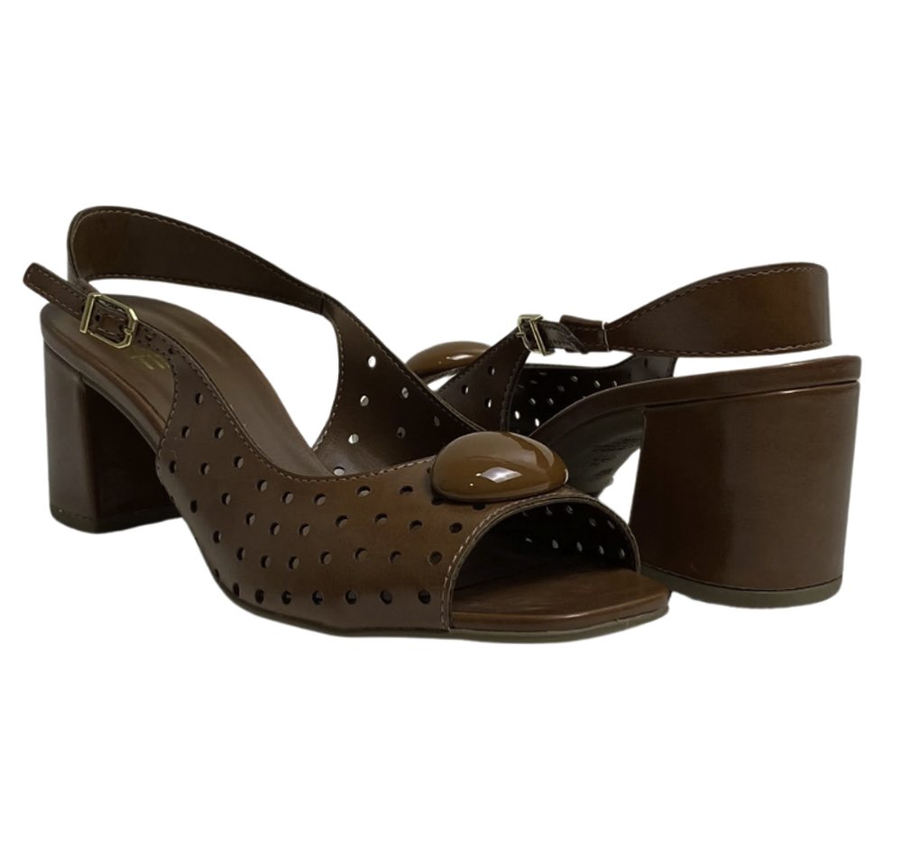 DI VALENTINI SANDALIA FEM Caramelo 4