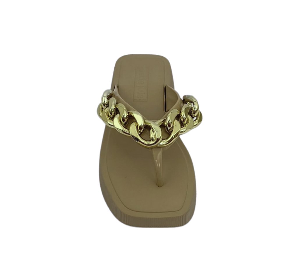 PETITE JOLIE CHINELO FEM Bege 3