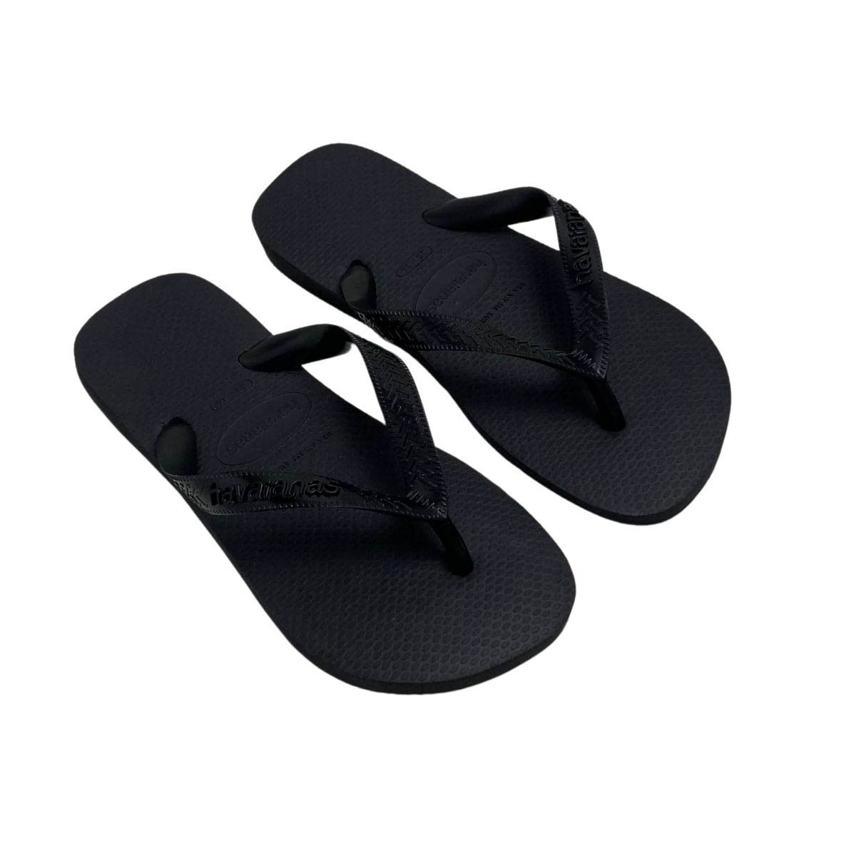 Chinelo Havaianas Masculino 4000029M Preto Preto 4