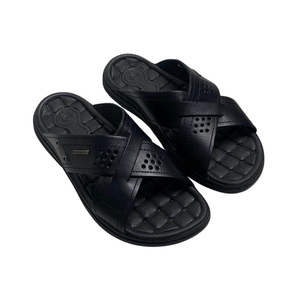 Chinelo Pegada Masculino 131222 Preto Preto 4