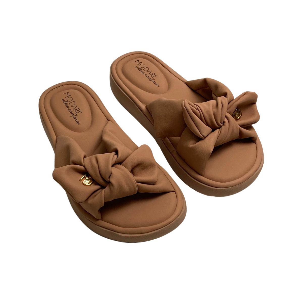 Tamanco Modare Feminino 7208101 Nude Marrom 4