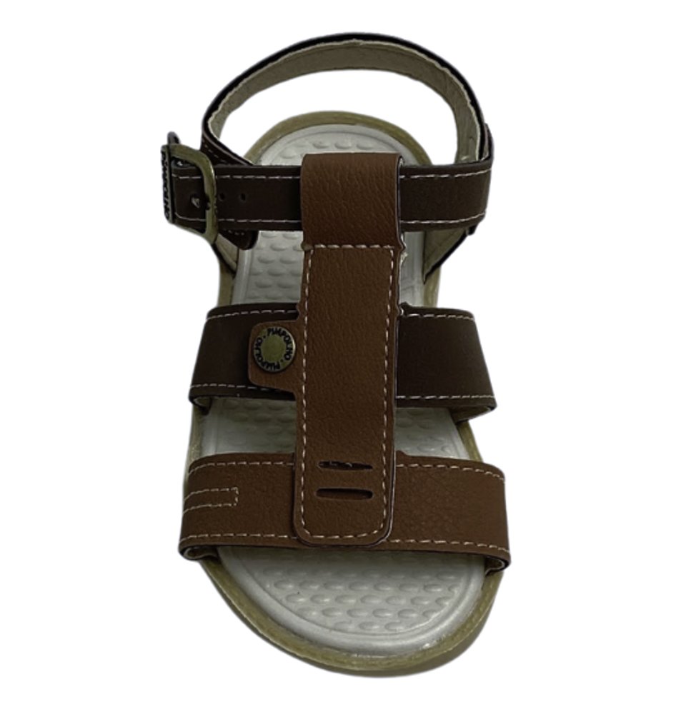 PIMPOLHO SANDALIA INF MASC Marrom 3