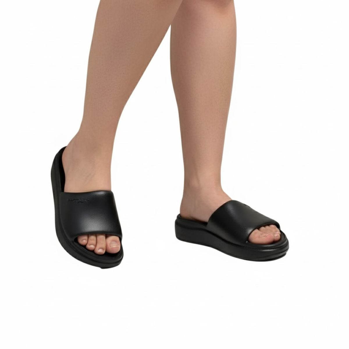 Chinelo Piccadilly Feminino C238003 Preto Preto 2