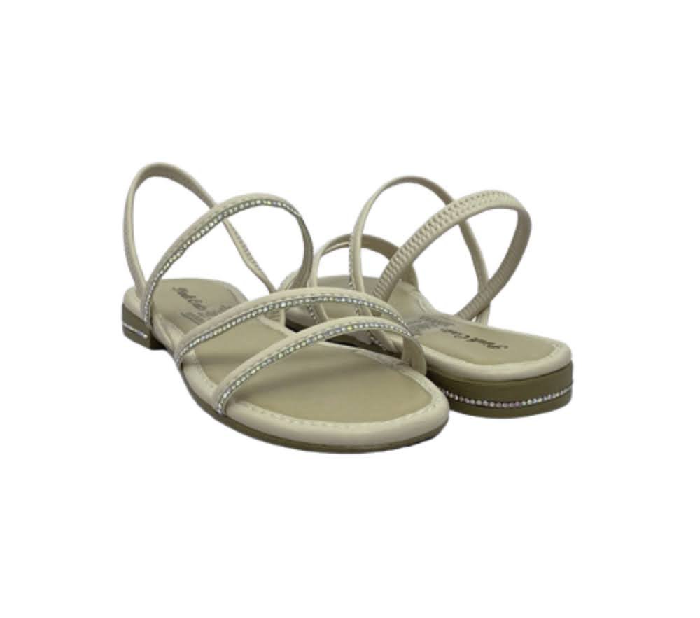 PINK CATS SANDALIA INF FEM Bege 4