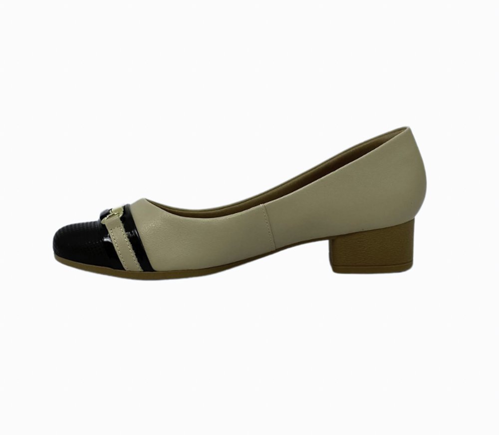 USAFLEX SAPATO FEM Creme 2