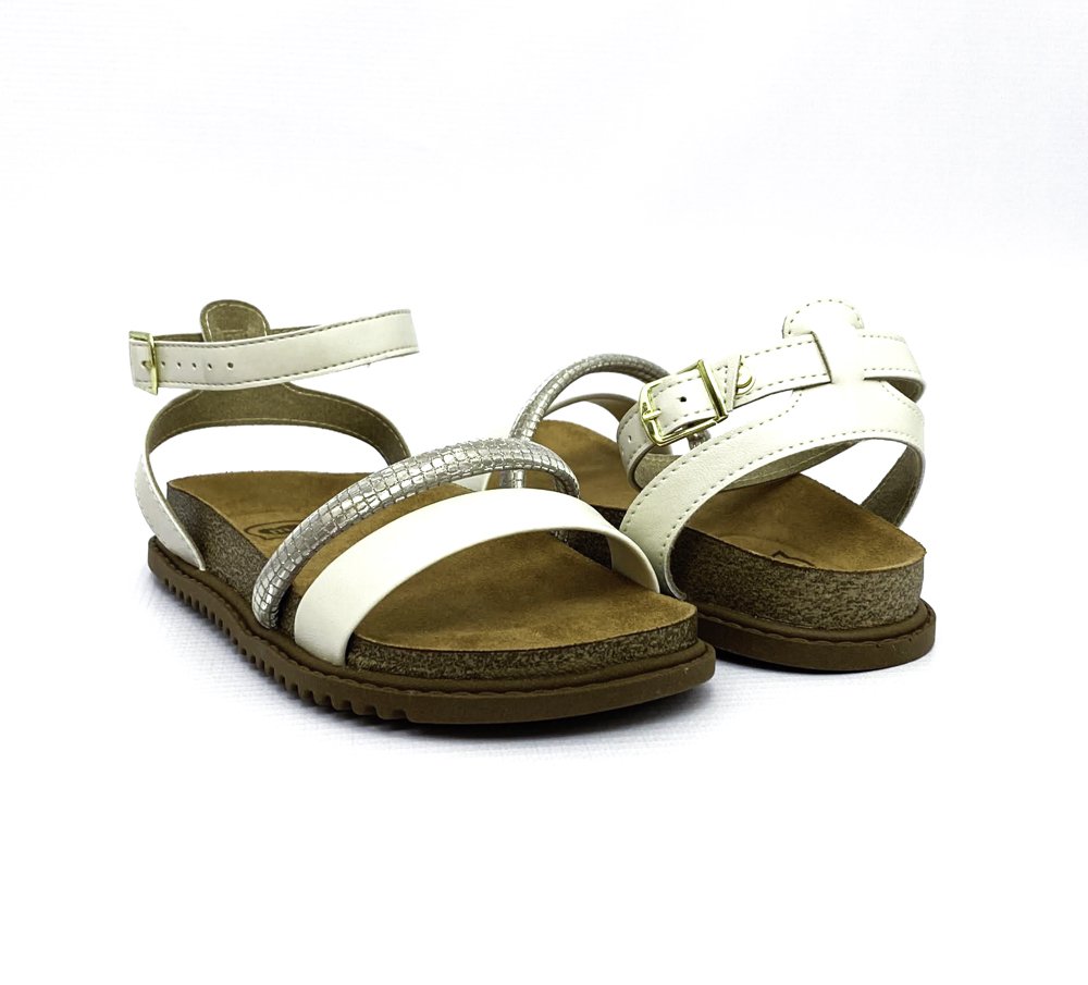 MOLEKINHA SANDALIA INF FEM Off White 4