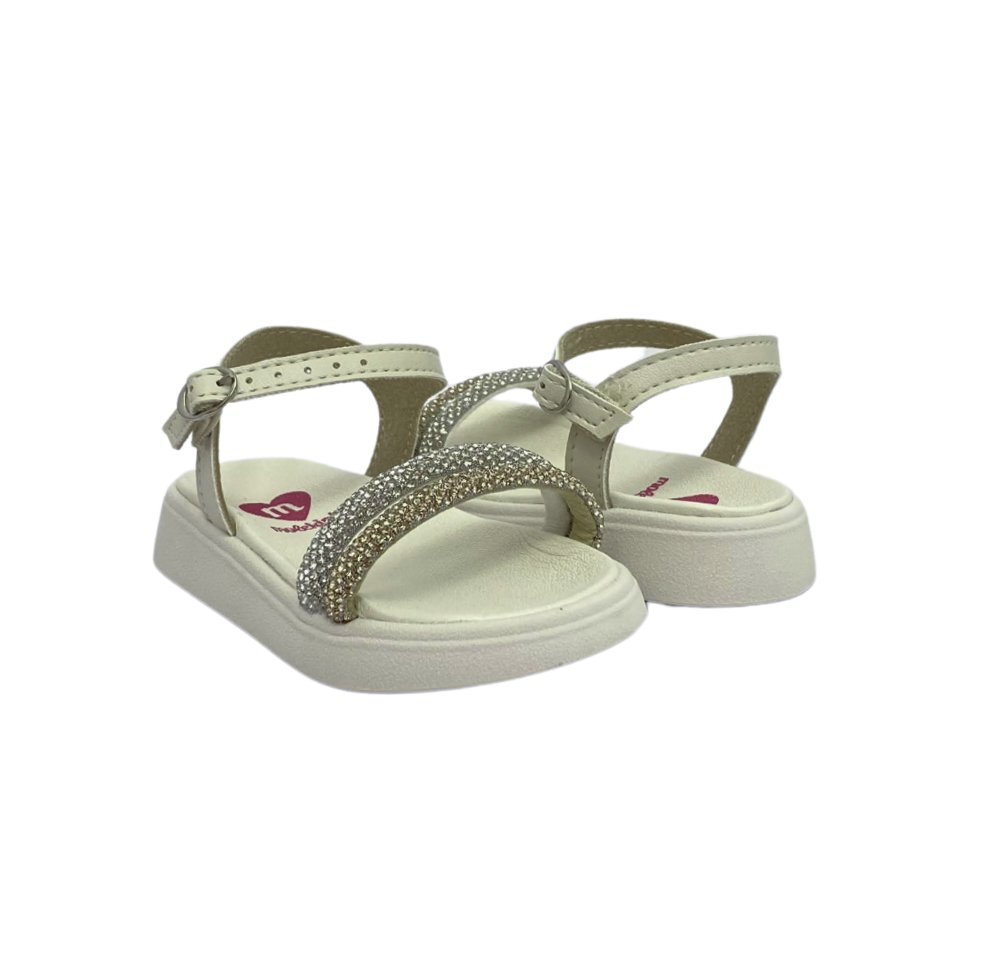 MOLEKINHA SANDALIA INF FEM Off White 4