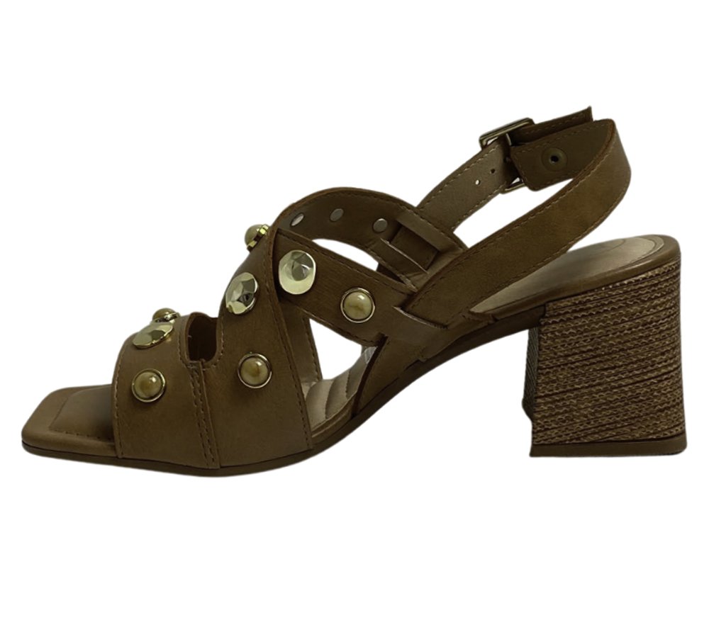 TANARA SANDALIA FEM Camel 2