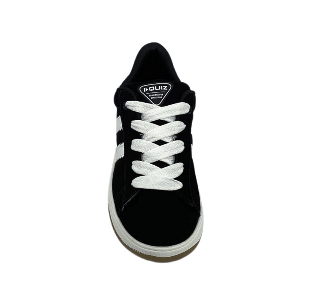 QUIZ TENIS FEM Preto/Branco 3