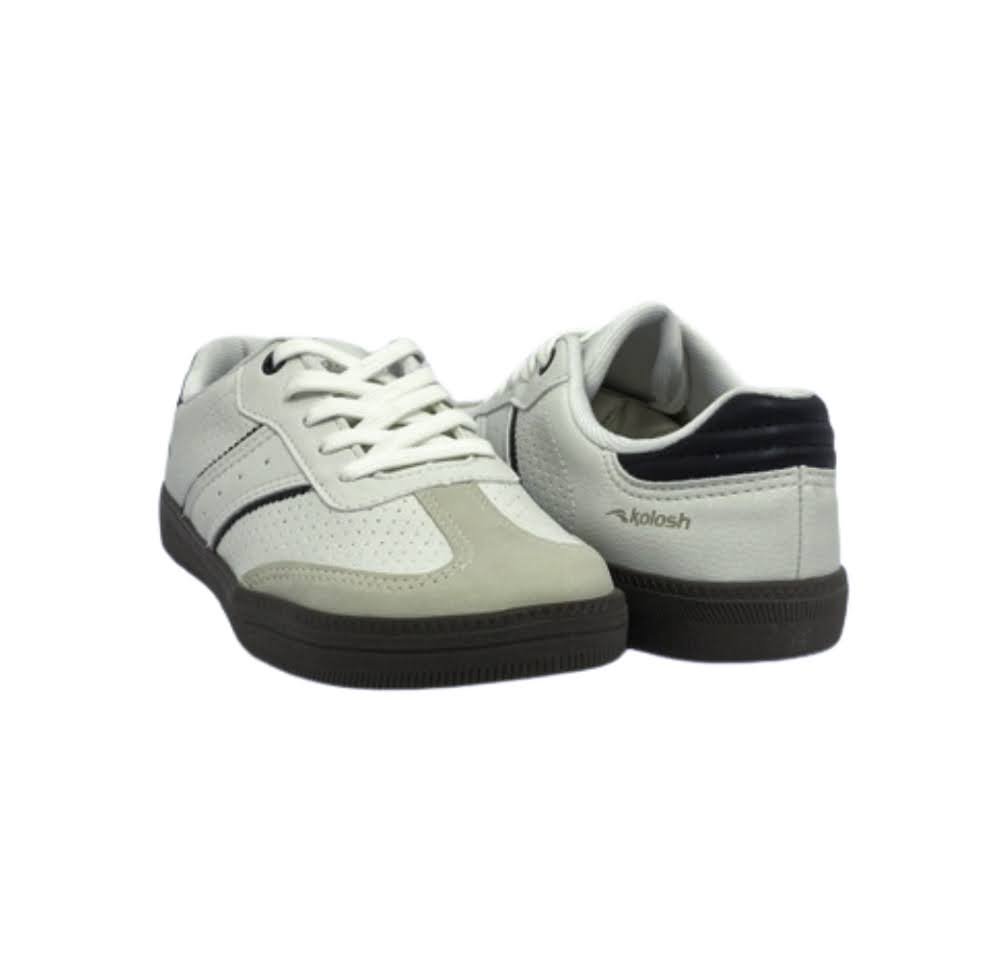 KOLOSH TENIS FEM Off White/Preto 4