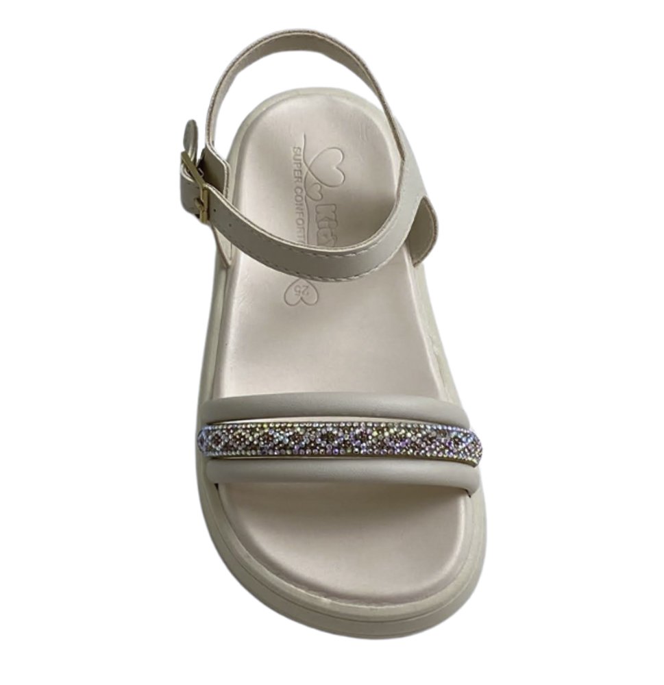 KIDY SANDALIA INFANTIL FEM Marfim 3