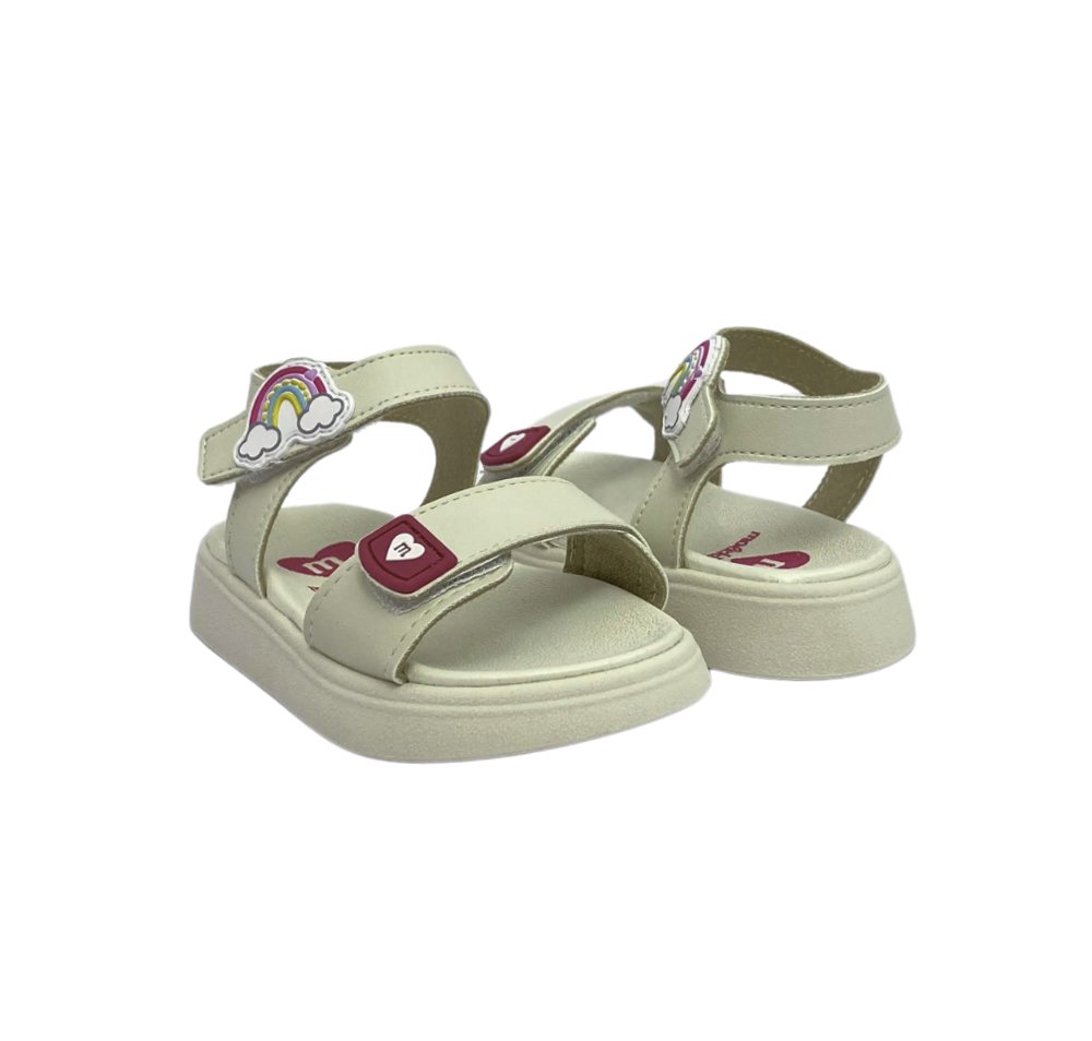 MOLEKINHA SANDALIA INF FEM Off White 4