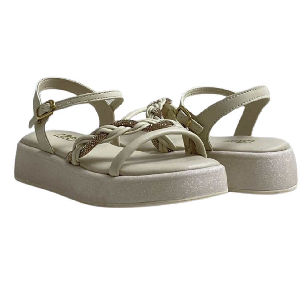 KIDY SANDALIA INFANTIL FEM Marfim 4