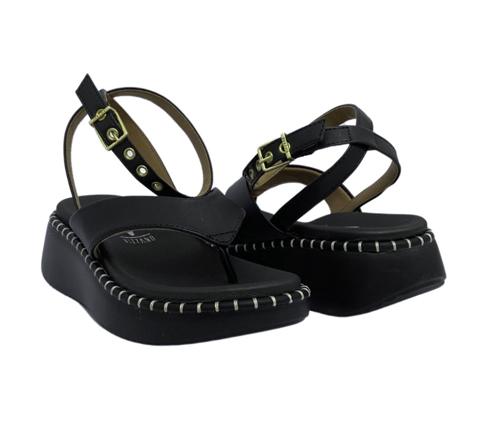 VIZZANO SANDALIA FEM Preto 4