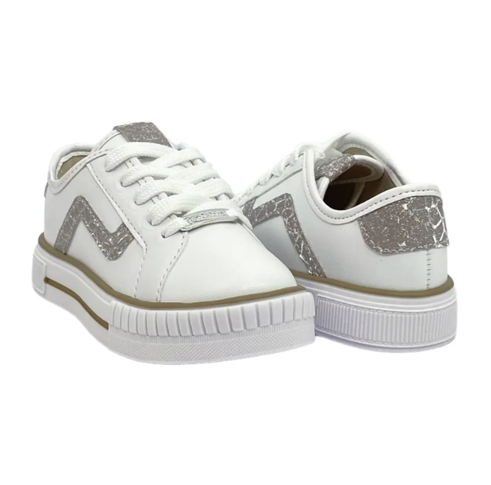 MOLEKINHA TENIS INF FEM Branco 4