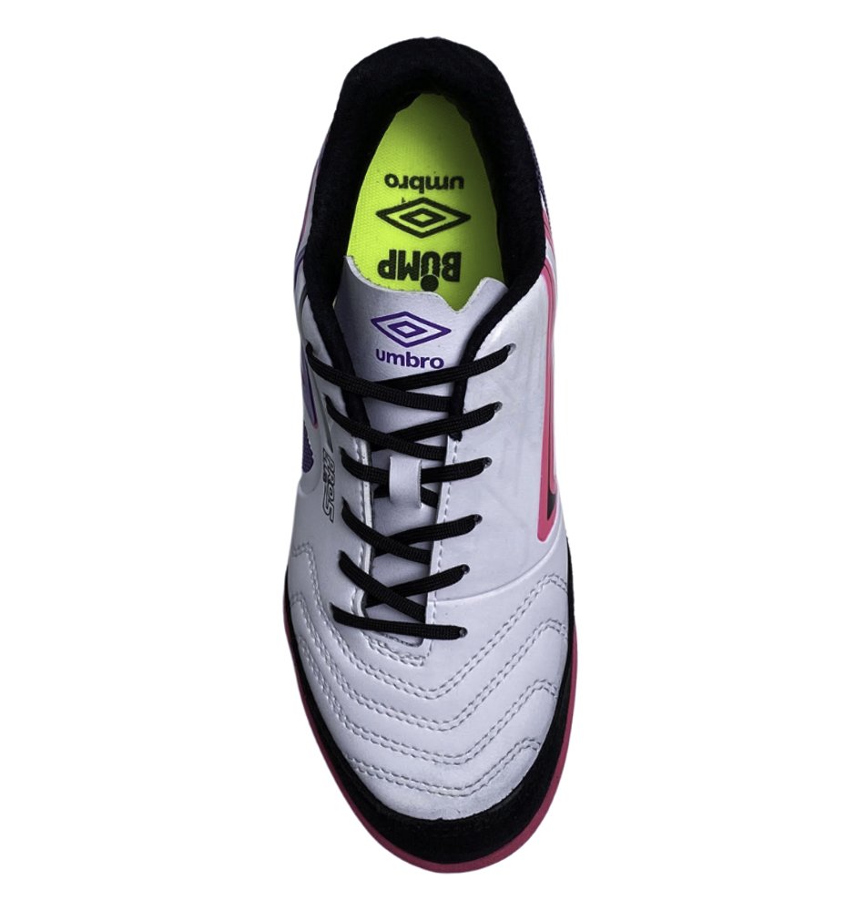 UMBRO TENIS FUTSAL MASC BUMP CLUB Branco/Preto 4